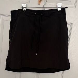 Athleta Black Mini skort